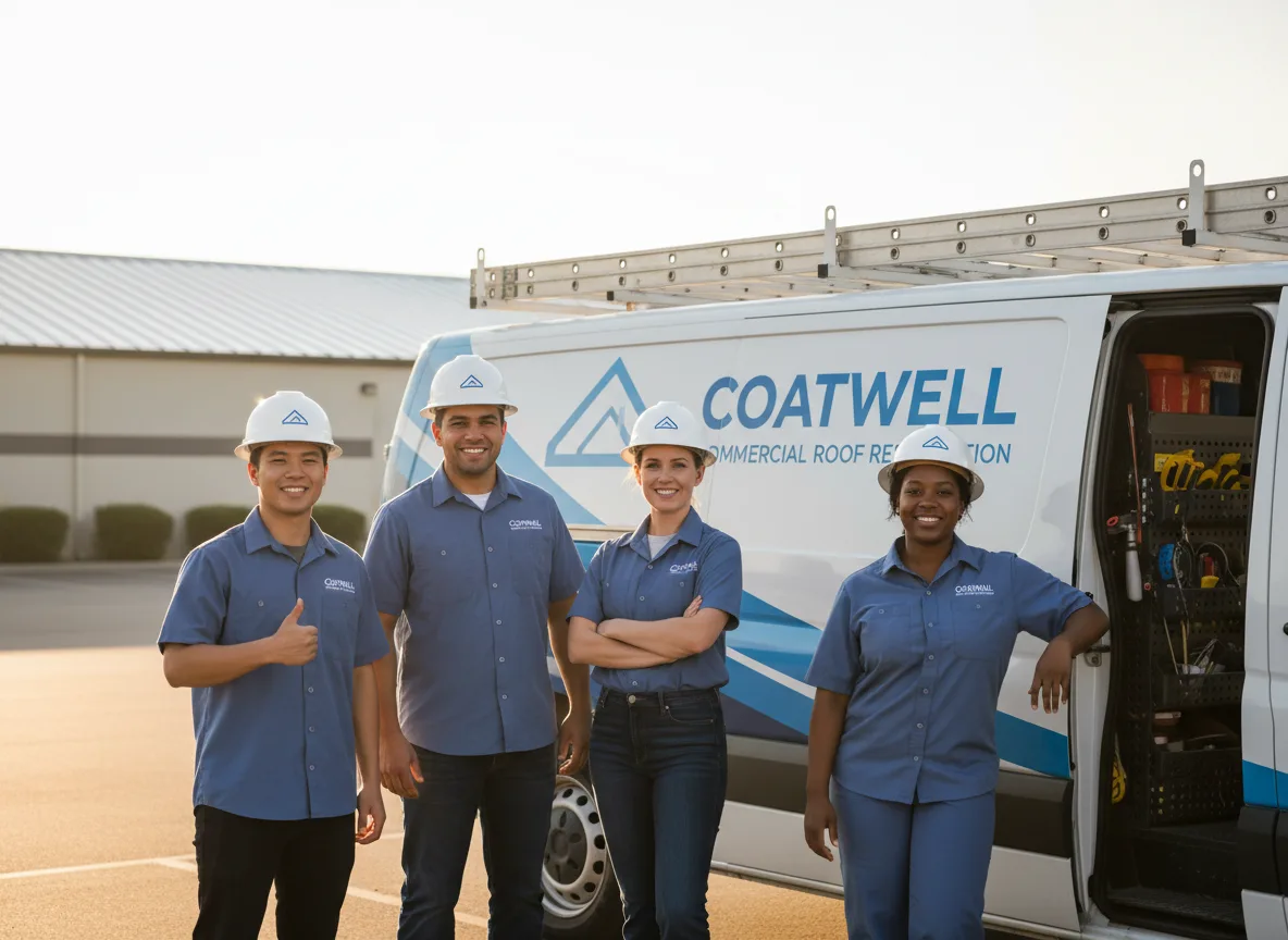 Commercial roof coating company in New London, CT